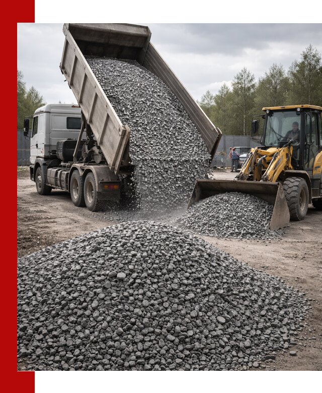 Доставка и продажа щебня гранитного в Кирово-чепецке