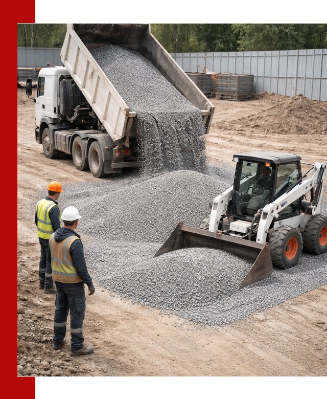 Доставка и продажа гранитного щебня фракции 0-5 в Кирово-чепецке