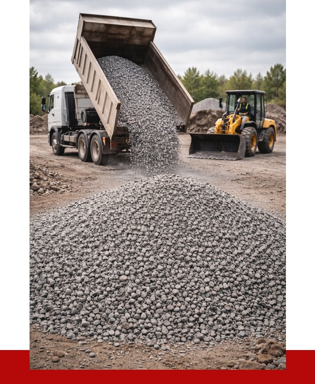 Гранитный щебень фракция 5-10 в Кирово-чепецке от 3480 | ПРОНЕРУДКрв