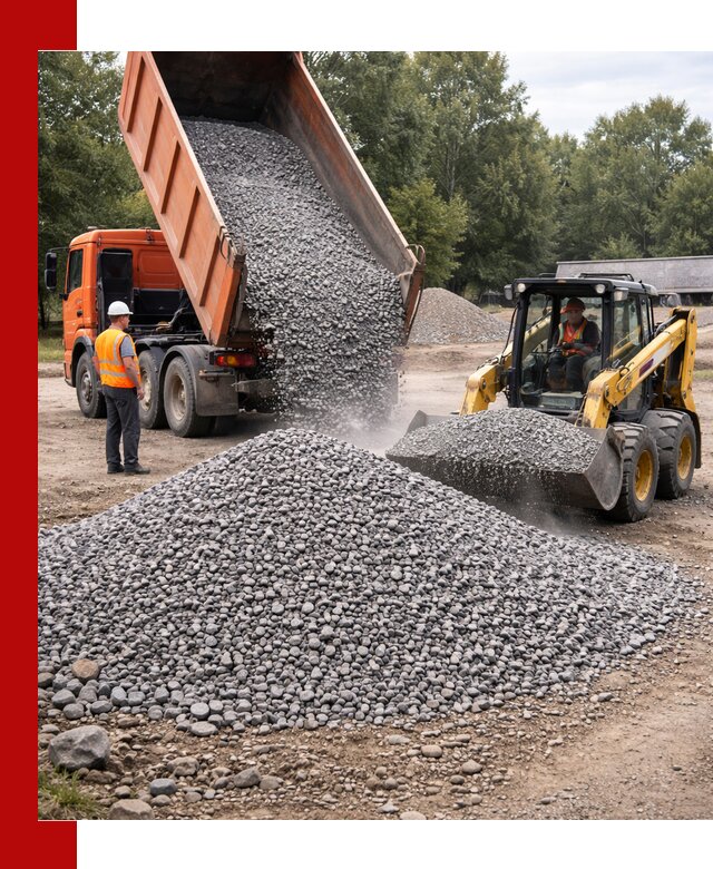 Купить гранитный щебень фракции 5–10 в Кирово-чепецке с доставкой