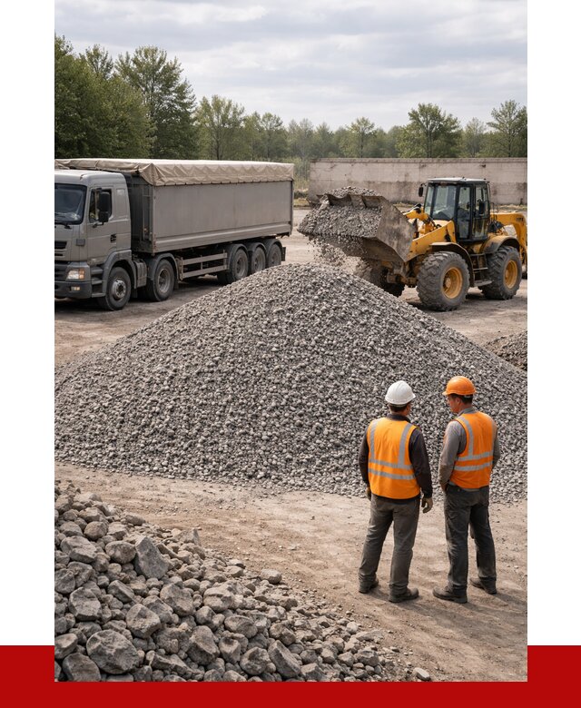 Гранитный щебень фракция 5-20 в Кирово-чепецке от 4567 руб | ПРОНЕРУДКрв