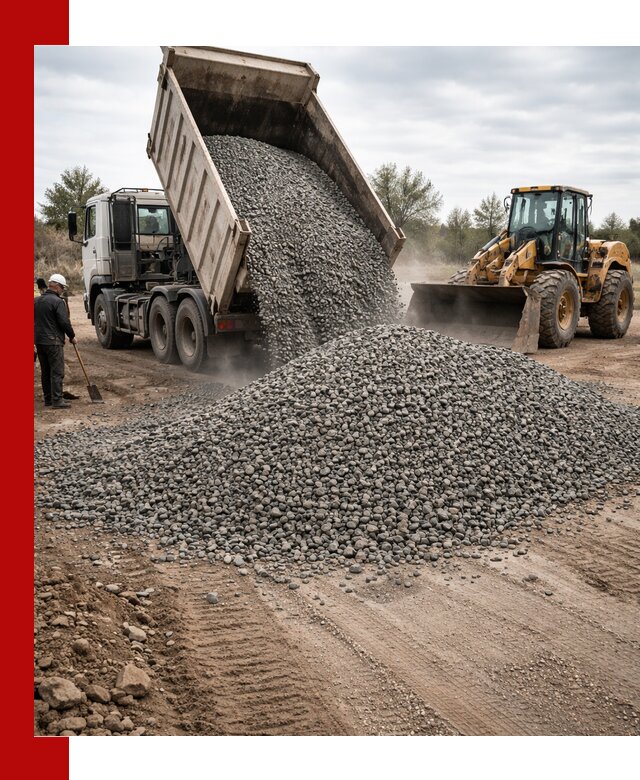 Гранитный щебень фракция 10-20 с доставкой в Кирово-чепецке