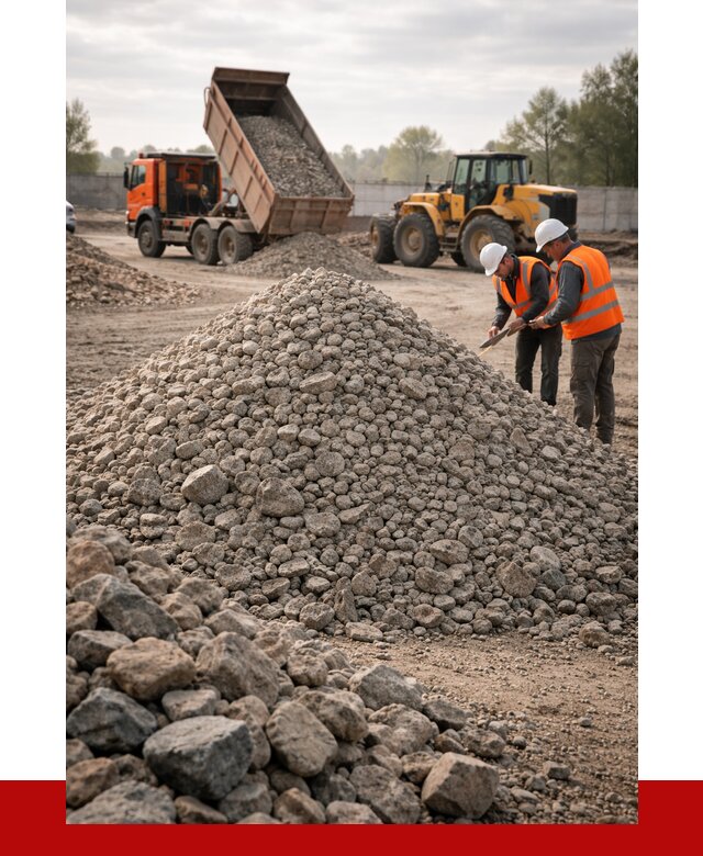 Гранитный щебень фракция 40-70 в Кирово-чепецке от 2719 руб ПРОНЕРУДКрв