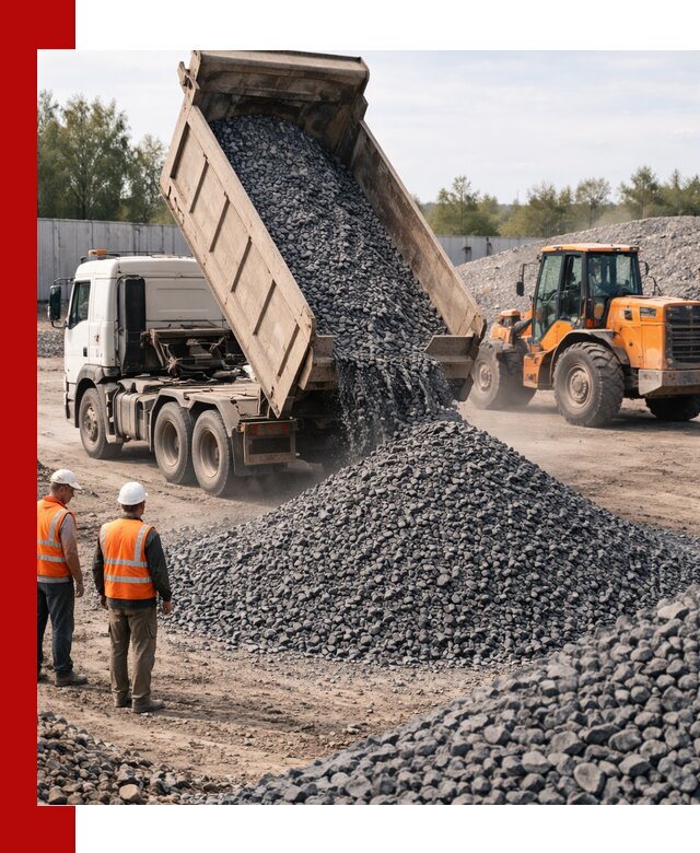 Доставка и продажа щебня габбро-диабаза в Кирово-чепецке