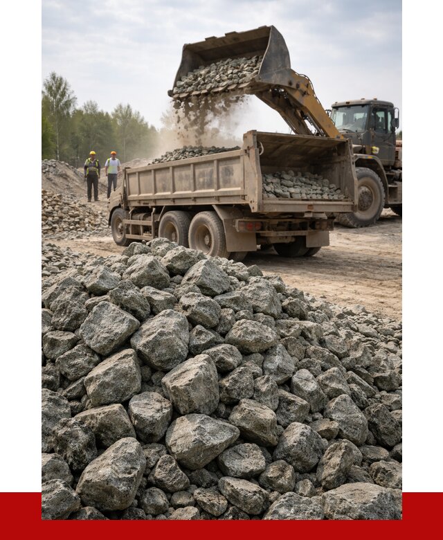 Щебень габбро диабаз фракция 70-150 в Кирово-чепецке от 3045 р.|ПРОНЕРУДКрв