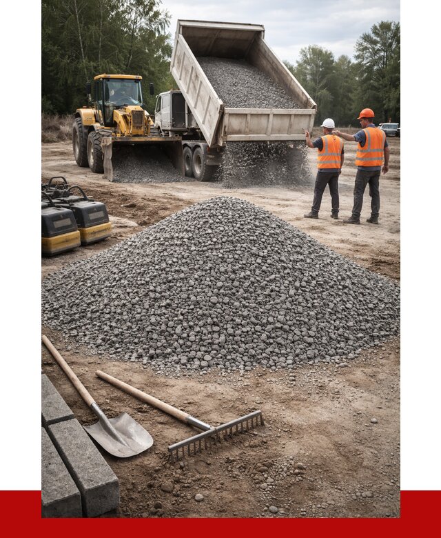 Гравийный щебень купить в Кирово-чепецке от 2392 р. ПРОНЕРУДКрв