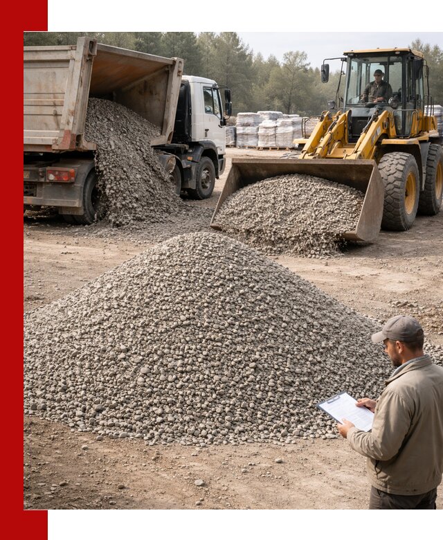 Гравийный щебень фракция 5–10 с доставкой в Кирово-чепецке