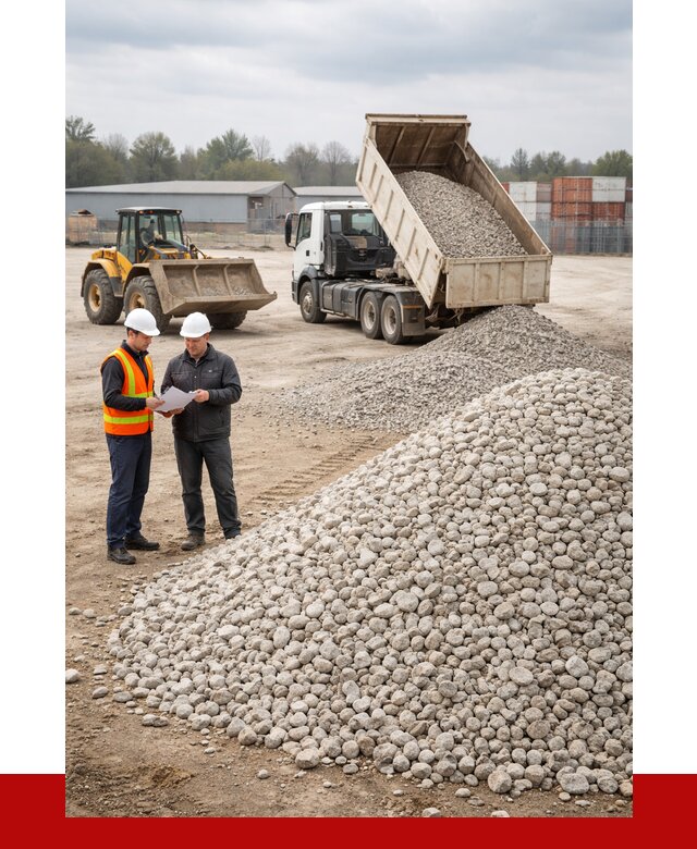 Известняковый щебень в Кирово-чепецке от 1522 р. доставка | ПРОНЕРУДКрв