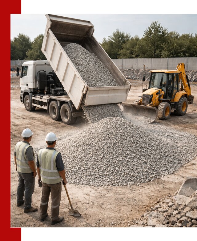 Купить известняковый щебень фракции 5–10 мм с доставкой в Кирово-чепецке