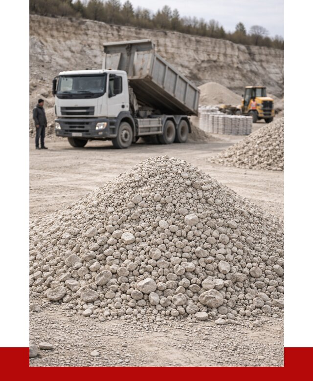 Известняковый щебень фракция 5-20 в Кирово-чепецке, 4567 р. ПРОНЕРУДКрв