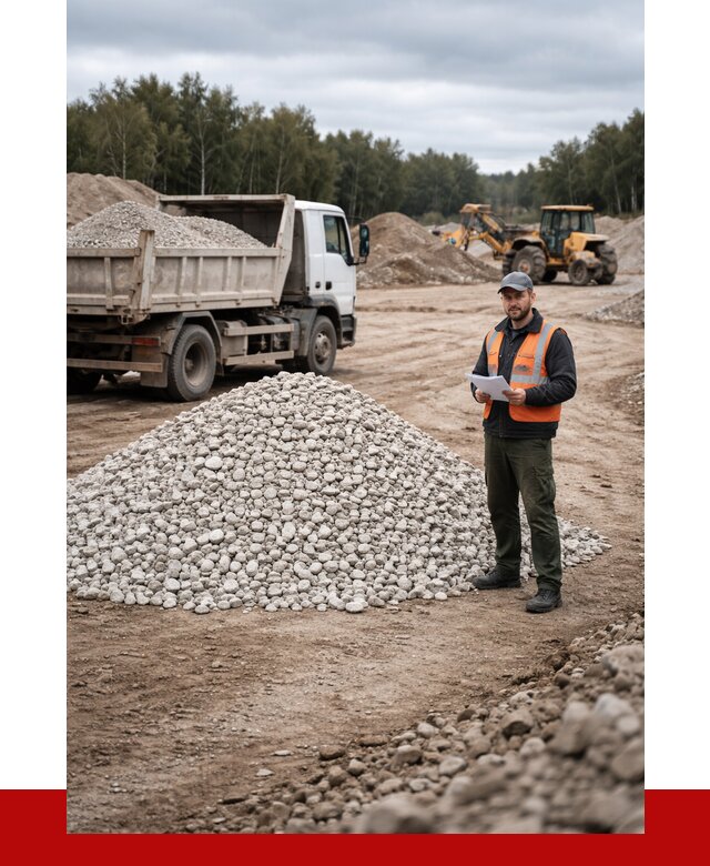 Доломитовый щебень в Кирово-чепецке купить от 2392 р., ПРОНЕРУДКрв