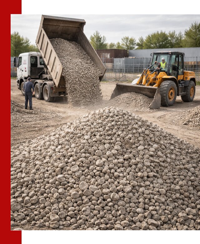 Доломитовый щебень фракции 20–41 с доставкой в Кирово-чепецке