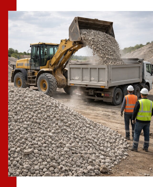 Доломитовый щебень фракция 40–71 доставка и продажа в Кирово-чепецке