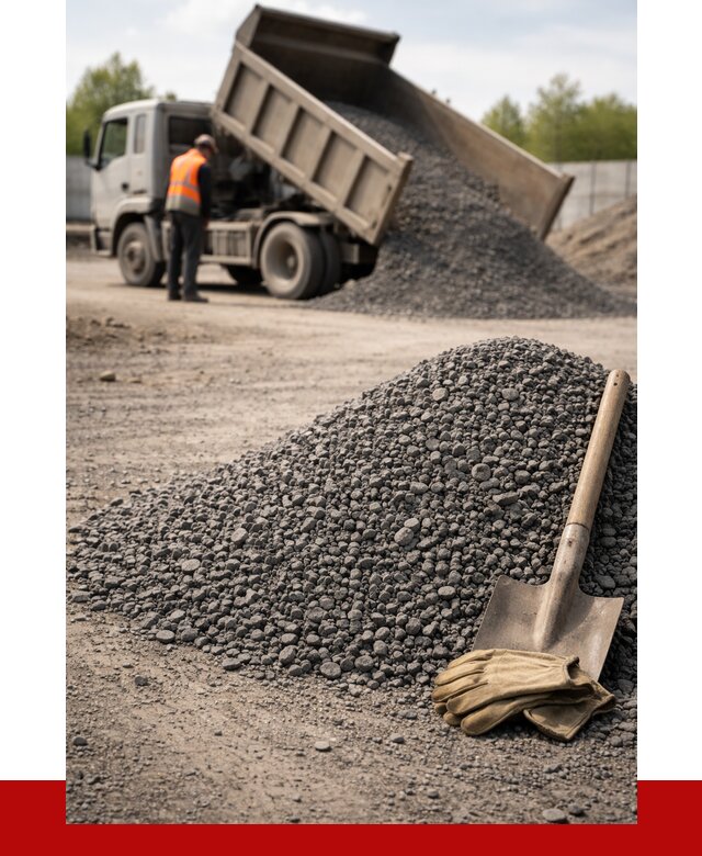 Шлаковый щебень фракция 5-20 в Кирово-чепецке от 1957 р. ПРОНЕРУДКрв