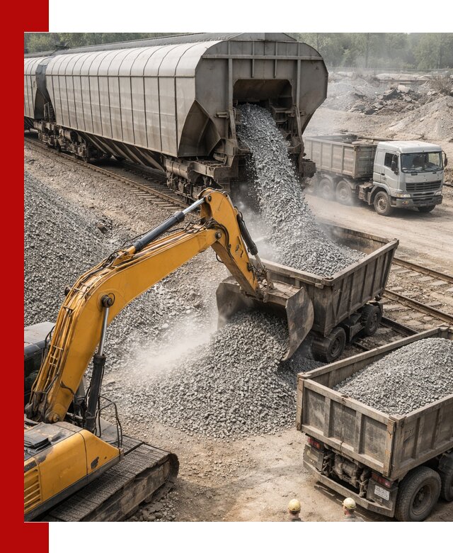 Доставка железнодорожного щебня в Кирово-чепецке крупными партиями быстрого отгруза