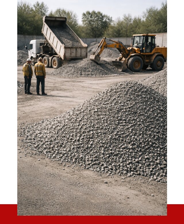 Вторичный щебень фр. 5-20 в Кирово-чепецке от 1740 р. - ПРОНЕРУДКрв