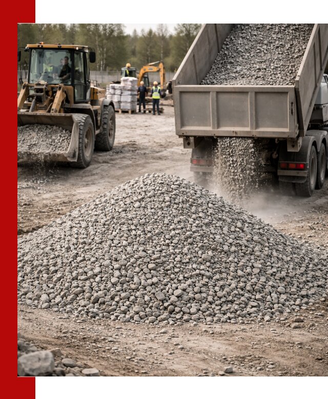 Вторичный щебень фракции 5-20 в Кирово-чепецке — доставка и продажа крупнотоннажно