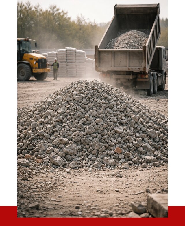 Вторичный щебень фракция 70-150 в Кирово-чепецке от 1522 р. | ПРОНЕРУДКрв