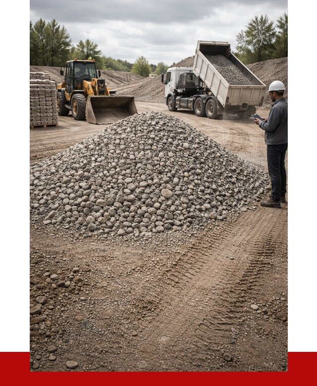 Купить бетонный щебень в Кирово-чепецке, от 3480 р. ПРОНЕРУДКрв