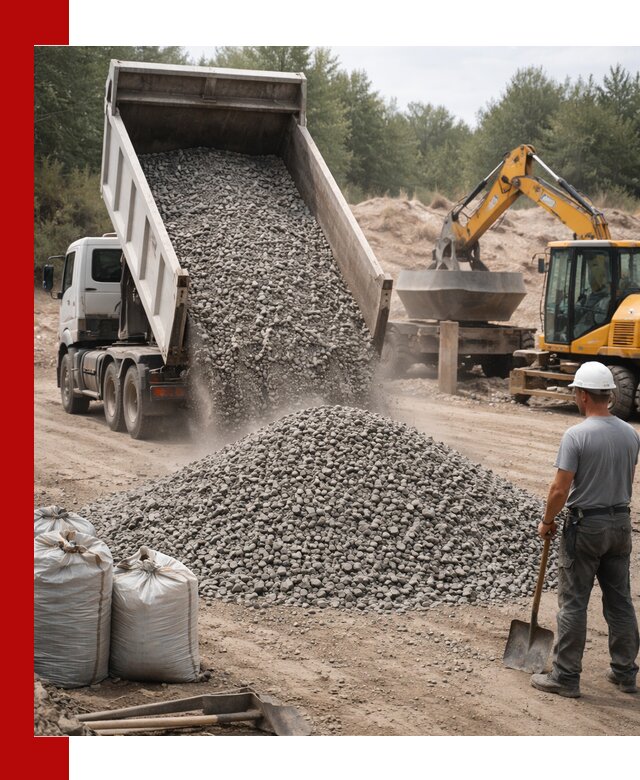 Доставка и продажа бетонного щебня в Кирово-чепецке