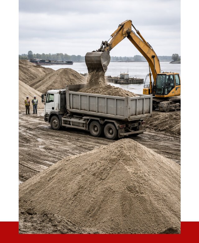 Купить речной песок навалом в Кирово-чепецке от 1957 р., ПРОНЕРУДКрв