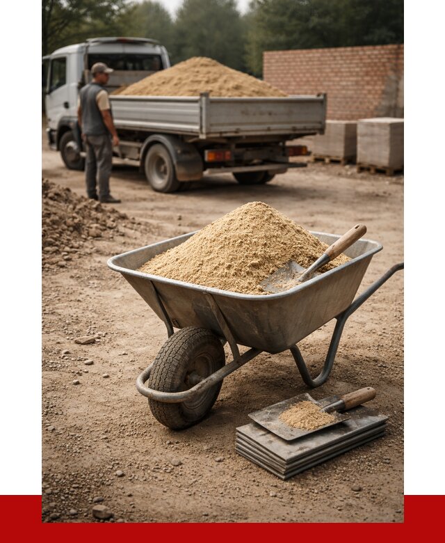 Песок для кладки в Кирово-чепецке с доставкой от 2392 р. | ПРОНЕРУДКрв