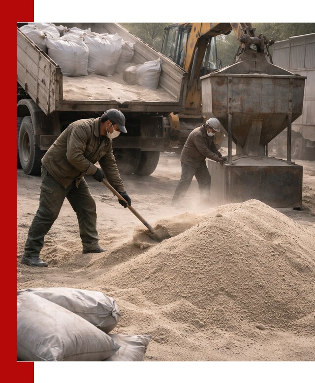 Кварцевый песок для пескоструя в Кирово-чепецке — доставка и качество