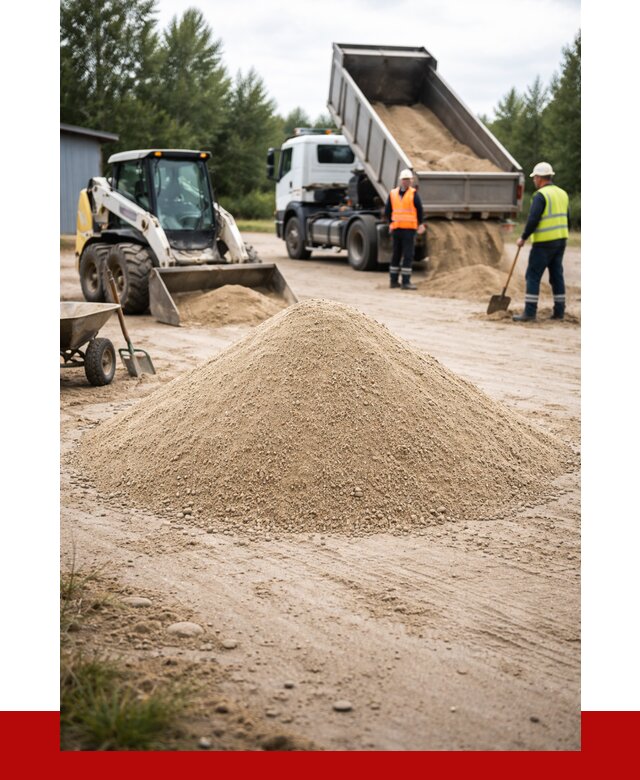 Кварцевый песок фракция 0-5 в Кирово-чепецке от 2610 р ПРОНЕРУДКрв