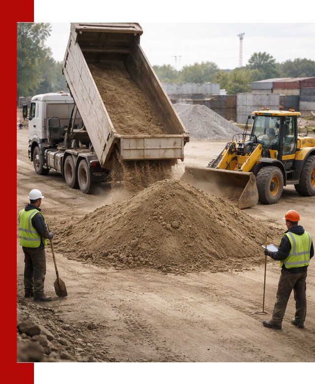 Доставка и продажа пескогрунта оптом и в розницу в Кирово-чепецке