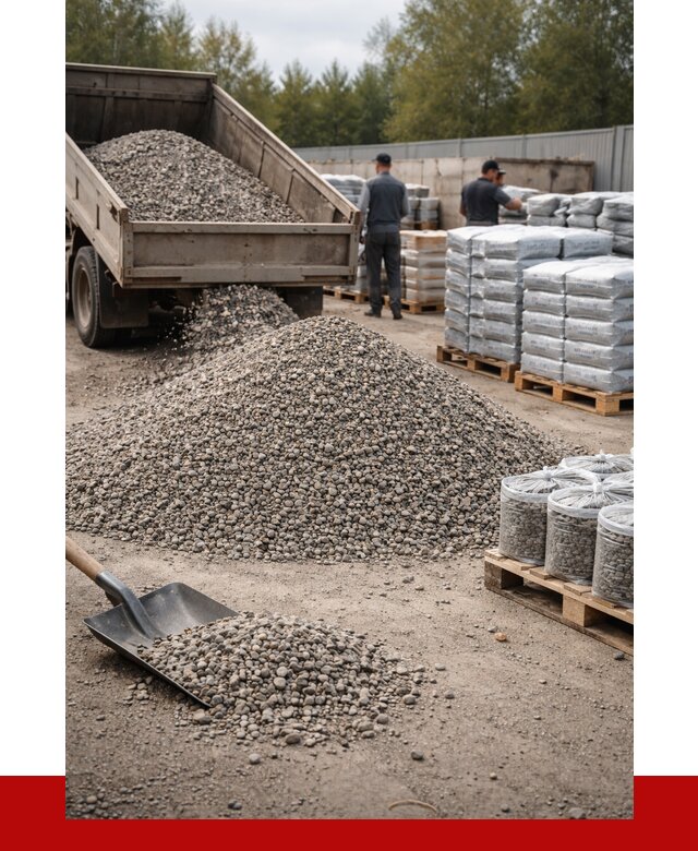 Гравий фракция 5-20 в Кирово-чепецке купить от 2501 р. ПРОНЕРУДКрв