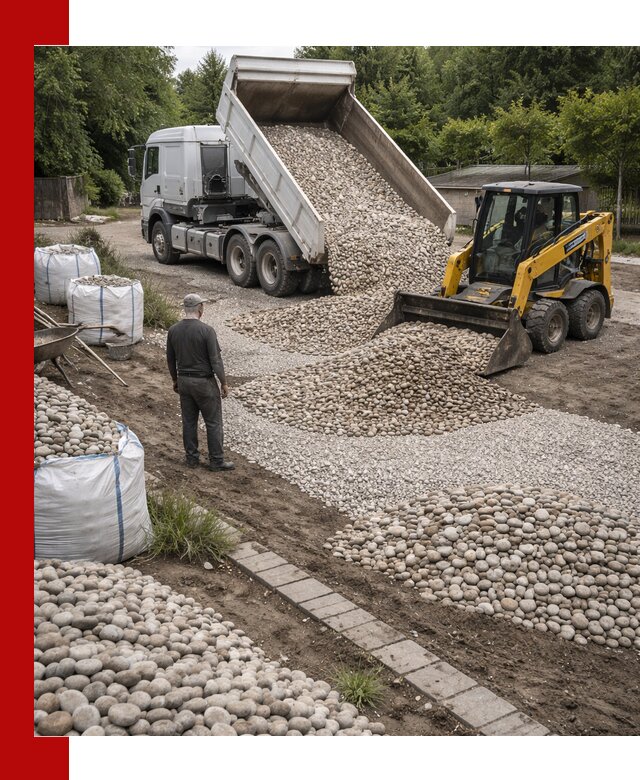 Доставка морской гальки оптом и в розницу в Кирово-чепецке