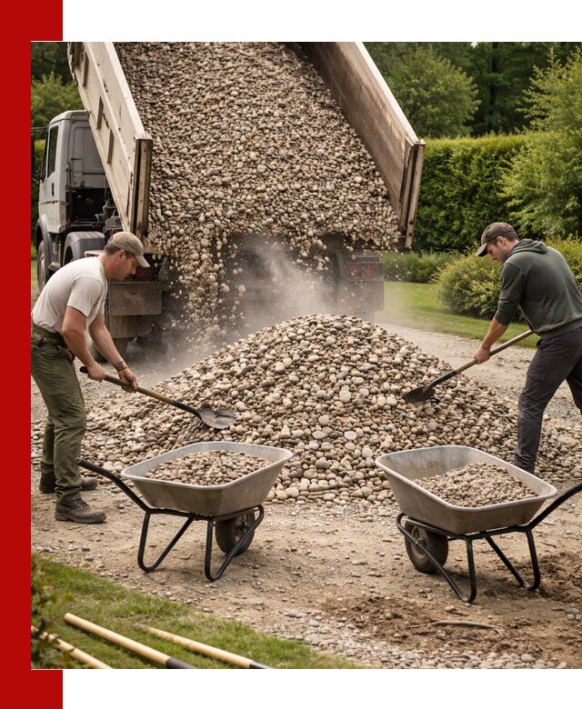 Доставка и продажа декоративной гальки в Кирово-чепецке