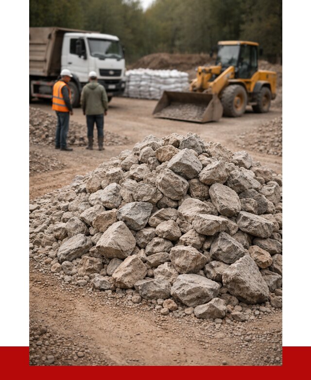 Купить бутовый камень с доставкой в Кирово-чепецке от 2501 р. | ПРОНЕРУДКрв