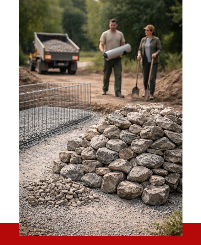 Камень для габионов фракция 100-200 в Кирово-чепецке от 5220 р. | ПРОНЕРУДКрв