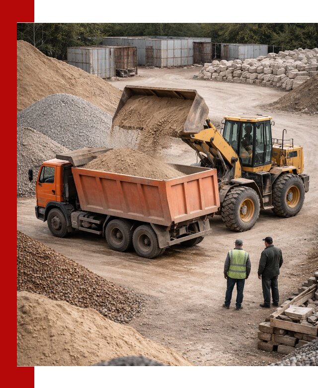 Доставка сыпучих смесей и смесей для стройки в Кирово-чепецке