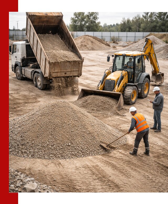 Поставка и доставка ПГС С4 в мешках и самосвалах в Кирово-чепецке