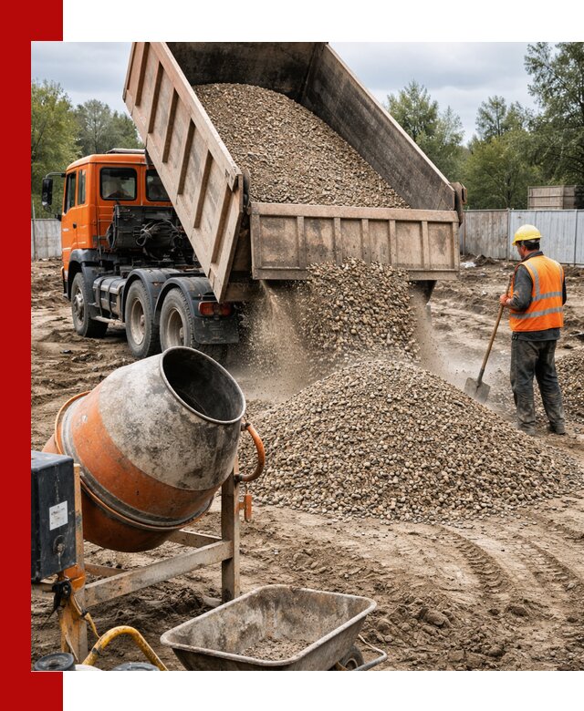 Опгс для бетона с доставкой самосвалом в Кирово-чепецке от производителя
