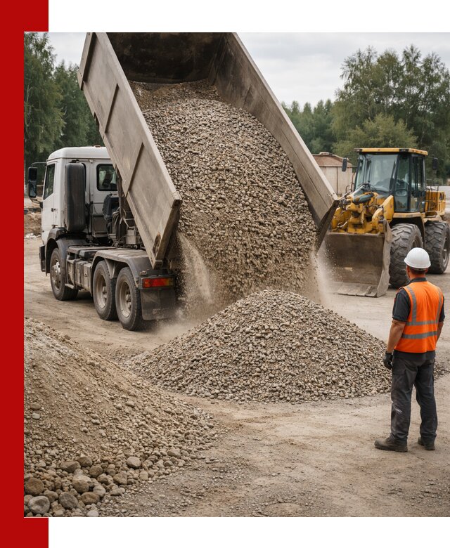 Доставка щпс в Кирово-чепецке — щебеночно-песчаная смесь под заборы и дорожки
