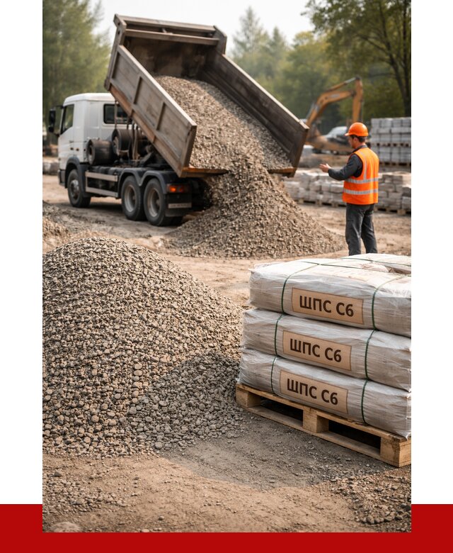 ЩПС С6 в Кирово-чепецке с доставкой от 2392 р. за куб | ПРОНЕРУДКрв