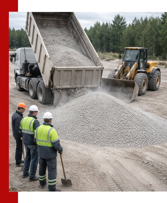 Известняковый отсев 0-5 доставка в Кирове-Чепецке быстро и выгодно
