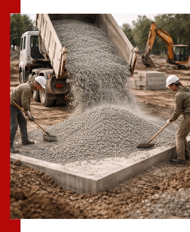 Доставка и продажа отсева для бетона в Кирове-Чепецке