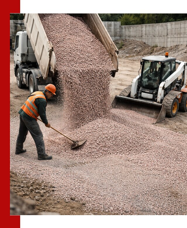 Крошка розовый гранит с доставкой в Кирово-чепецке от производителя