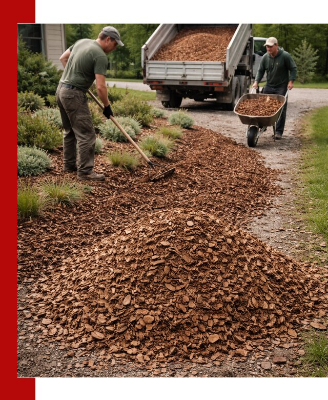 Крошка для мульчирования с доставкой в Кирово-чепецке