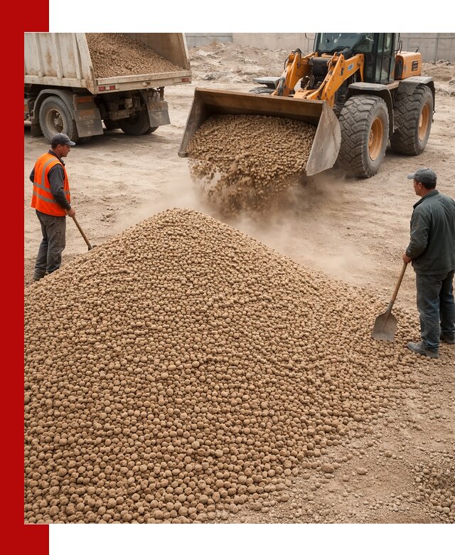 Керамзит фракция 10-20 с доставкой в Кирово-чепецке