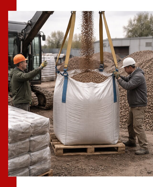 Керамзит в биг-бегах с доставкой в Кирово-чепецке