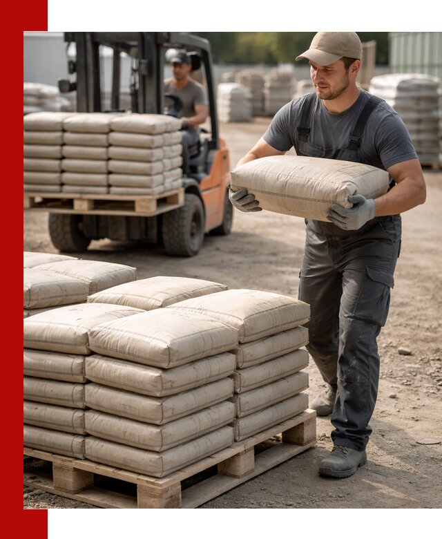 Доставка цемента в мешках оптом и в розницу в Кирово-чепецке