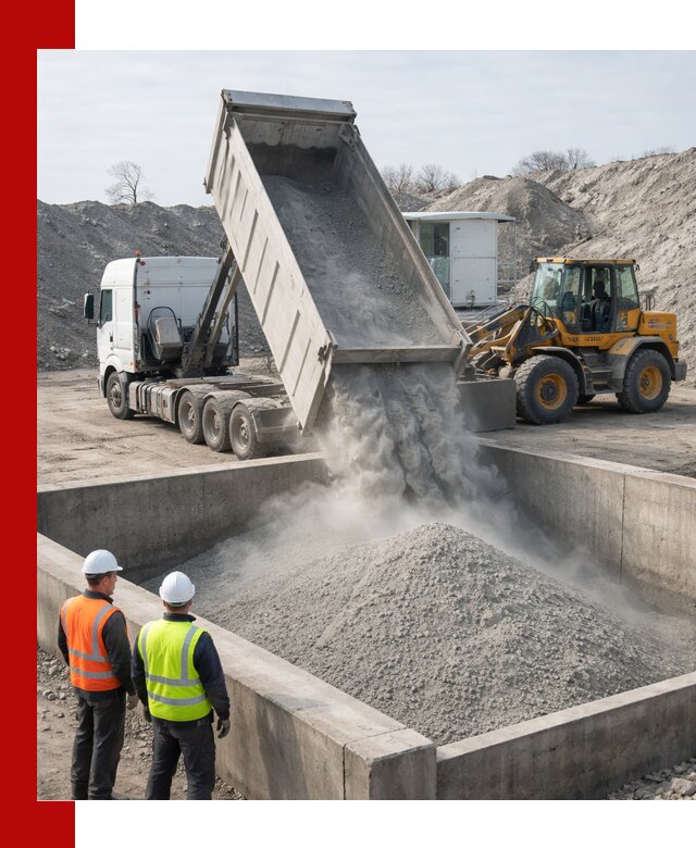 Доставка цемента навалом в Кирово-чепецке крупными партиями