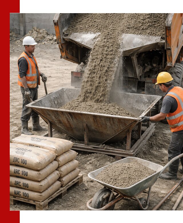 Доставка цементно-песчаной смеси М100 в Кирово-чепецке