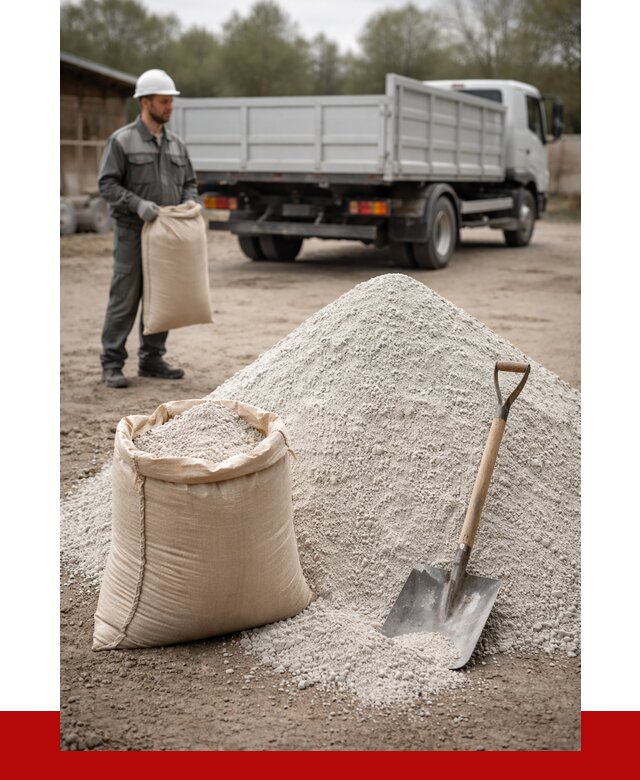 Купить доломитовая мука в Кирово-чепецке от 4893 р. за куб | ПРОНЕРУДКрв