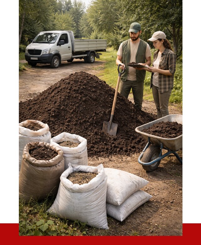 Купить грунт с доставкой в Кирово-чепецке от 4893 р. за м3 | ПРОНЕРУДКрв